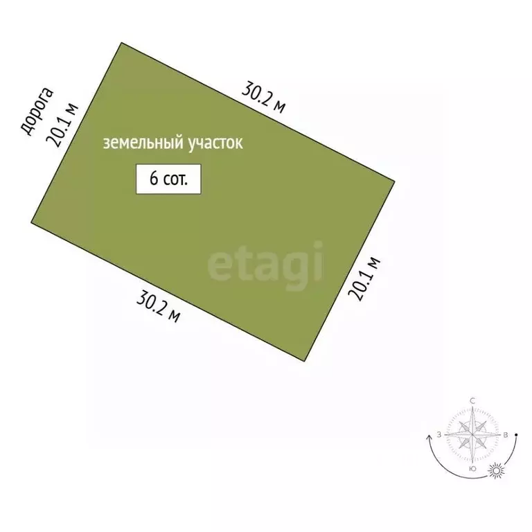 Участок в Татарстан, Альметьевск ул. Новоселов, 6 (6.0 сот.) - Фото 2