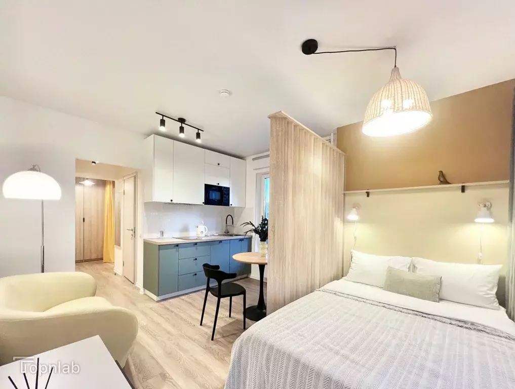 Студия Санкт-Петербург Лиговский просп., 242 (27.0 м) - Фото 2