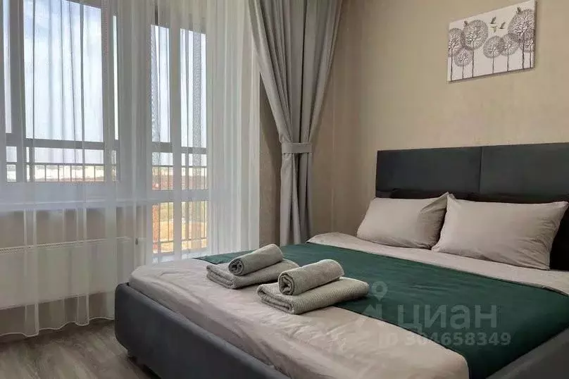 1-к кв. Татарстан, Казань ул. Родины, 26Б (30.0 м) - Фото 1