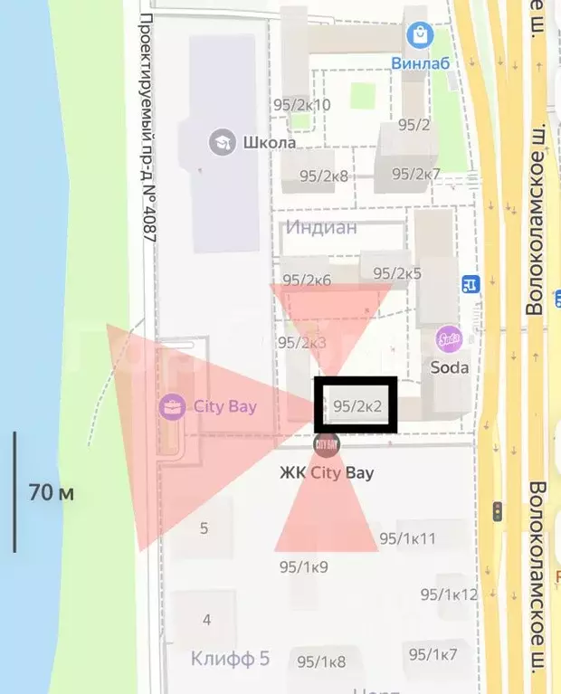 3-к кв. Москва Волоколамское ш., 95/2к2 (89.6 м) - Фото 1