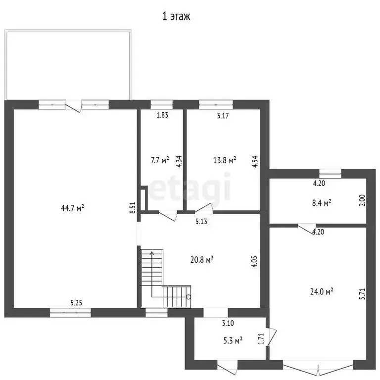 Дом в посёлок Новый, Восточная улица (218 м) - Фото 1