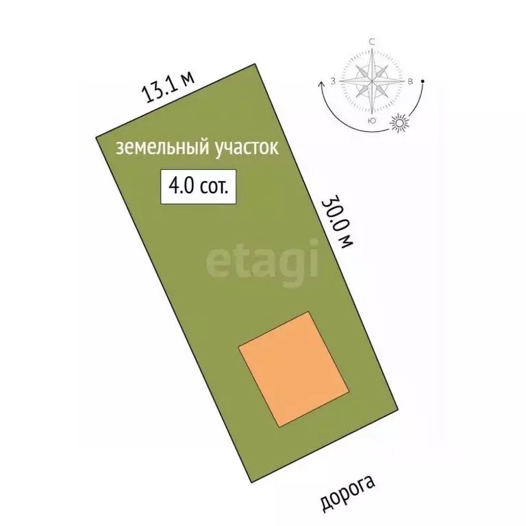 Дом в Омская область, Омск Строитель СНТ, 622 (34 м) - Фото 1