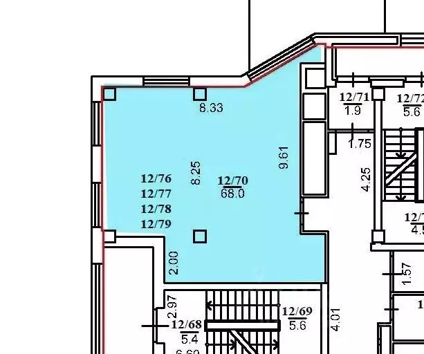 Офис в Москва Русаковская ул., 13 (68 м) - Фото 1