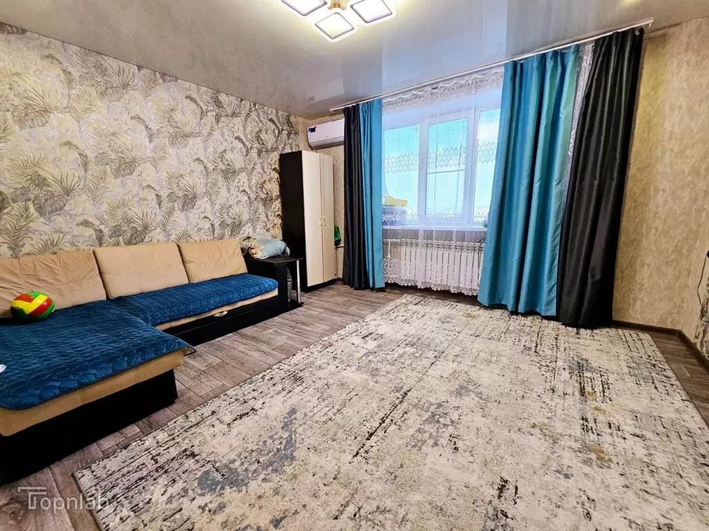 2-к кв. Астраханская область, пос. Володарский ул. Мичурина, 19А (48.7 ... - Фото 1