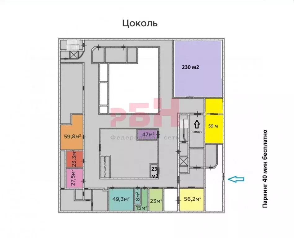 Склад в Тюменская область, Тюмень Советская ул., 54 (59 м) - Фото 2