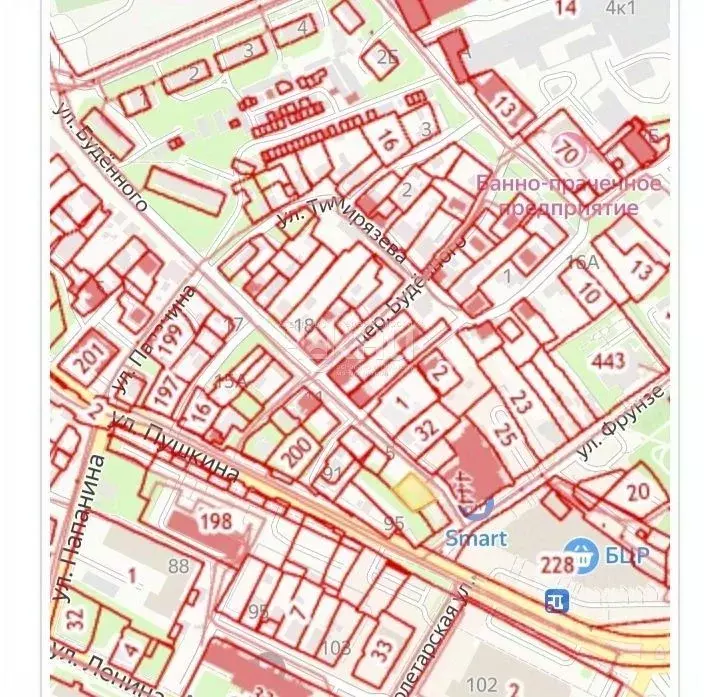 Участок в Нижегородская область, Бор ул. Буденного, 1 (3.7 сот.) - Фото 2