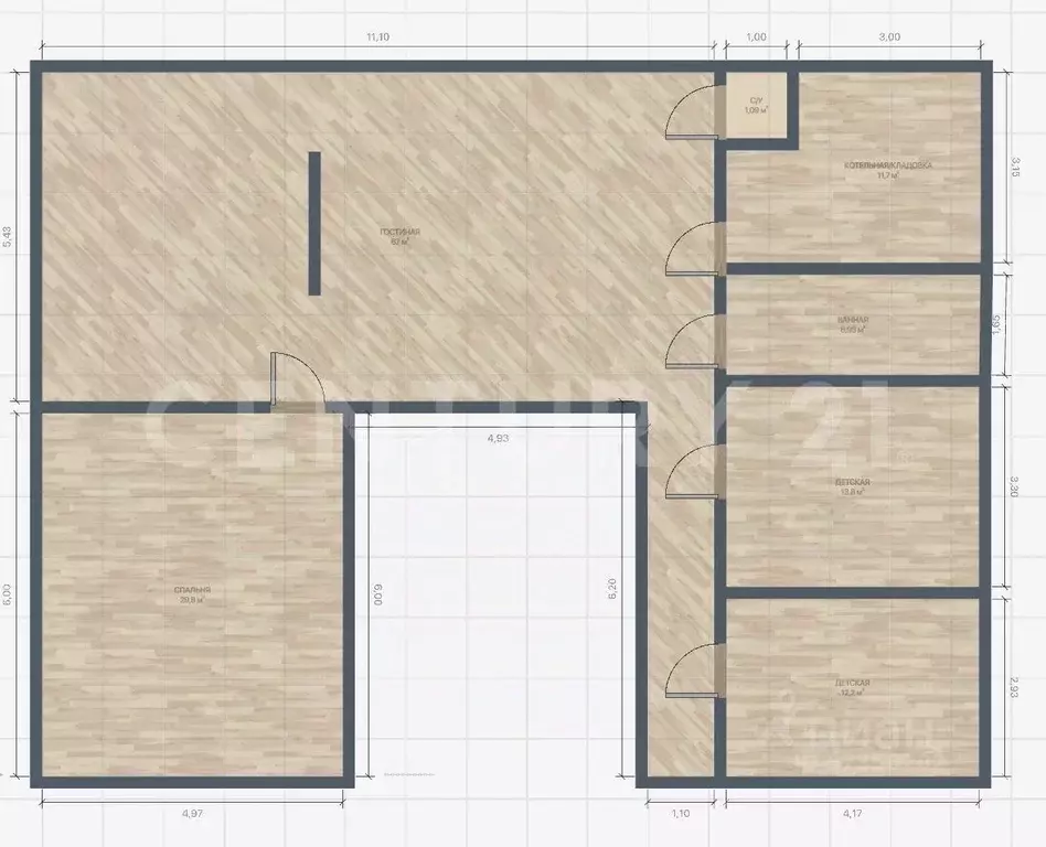 Дом в Липецкая область, Липецк ул. Холмистая (150 м) - Фото 2