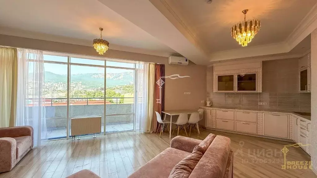 2-к кв. Крым, Ялта ул. Игнатенко, 9с1 (82.8 м) - Фото 1