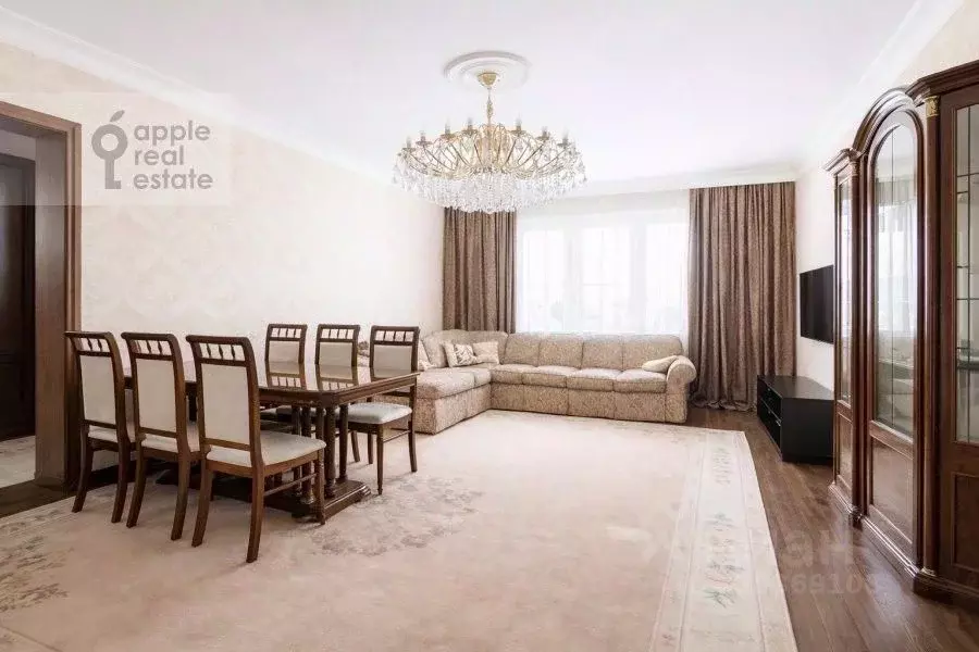 3-к кв. Москва Скаковая ул., 5 (105.0 м) - Фото 1