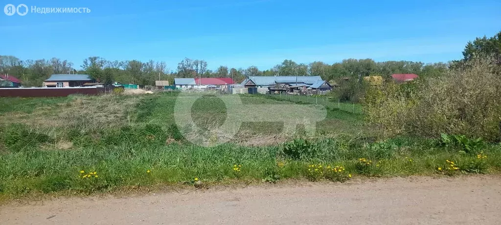 участок в село татарское бурнашево, первомайская улица (13 м) - Фото 0