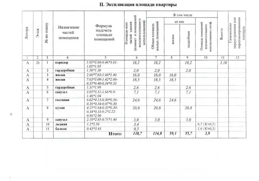 3-к кв. Московская область, Одинцово бул. Маршала Крылова, 25а (114.8 ... - Фото 2