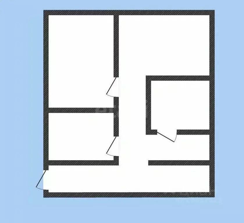 2-к кв. Иркутская область, Иркутск Пулковский пер., 23 (48.9 м) - Фото 2
