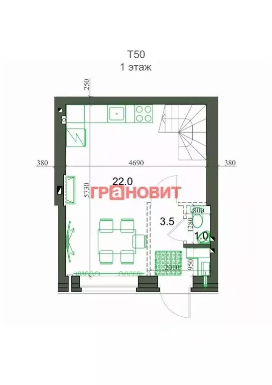 Таунхаус в Новосибирская область, Новосибирский район, Мичуринский ... - Фото 1