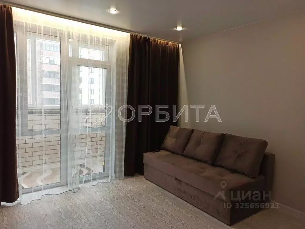 Студия Тюменская область, Тюмень ул. 2-я Луговая, 22к3 (26.9 м) - Фото 2