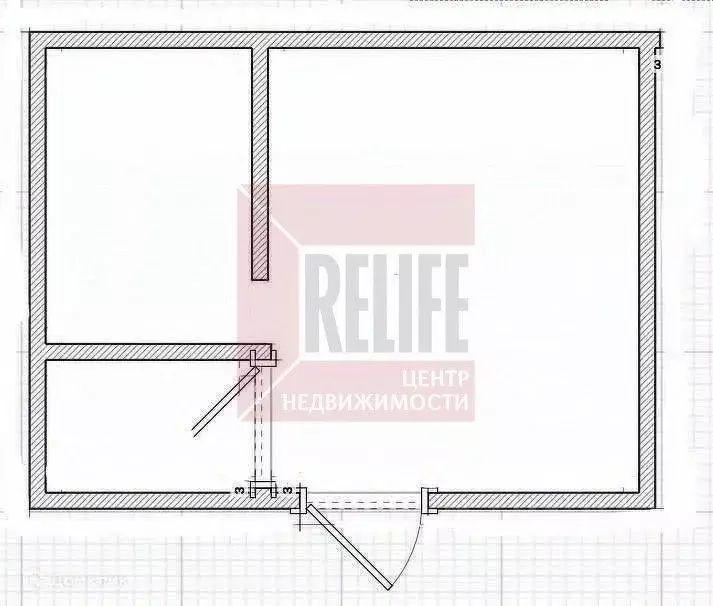 1-к кв. Калининградская область, Калининград ул. Согласия, 46 (40.0 м) - Фото 2