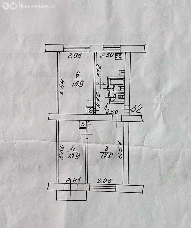 3-комнатная квартира: Великий Новгород, район Колмово, улица Павла ... - Фото 1