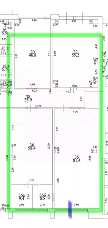Помещение свободного назначения в Москва ул. Кржижановского, 29к1 (260 ... - Фото 0