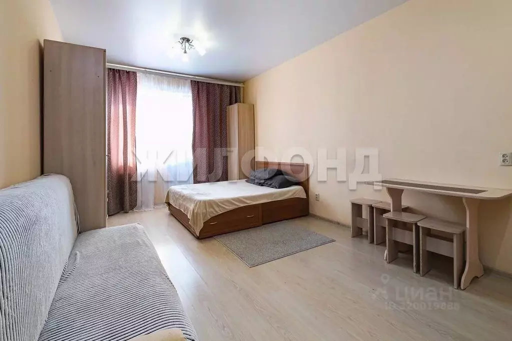 Студия Новосибирская область, Новосибирск ул. Виктора Уса, 4 (28.2 м) - Фото 1
