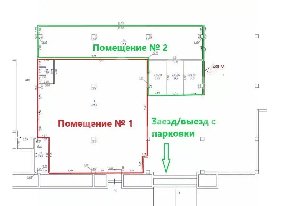 Помещение свободного назначения в Москва Краснопрудная ул., 15 (437 м) - Фото 2