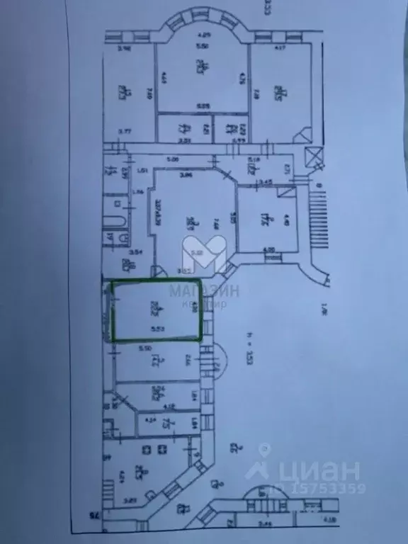 Студия Санкт-Петербург Лиговский просп., 63 (30.0 м) - Фото 1