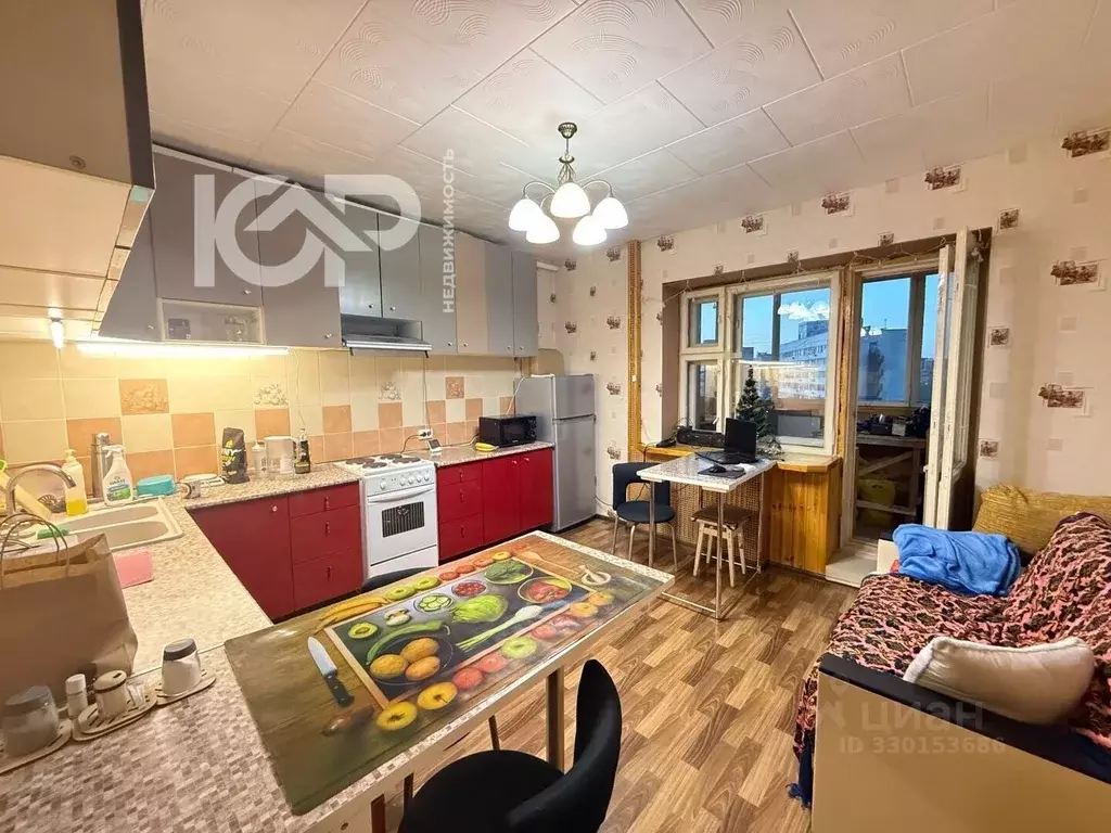 1-к кв. Воронежская область, Воронеж ул. 9 Января, 272Б (48.0 м) - Фото 2