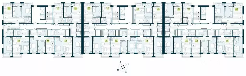 1-к кв. Ханты-Мансийский АО, Нижневартовск К-2 кв-л,  (24.9 м) - Фото 1