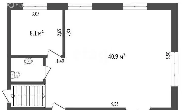 Торговая площадь (57 м) - Фото 1