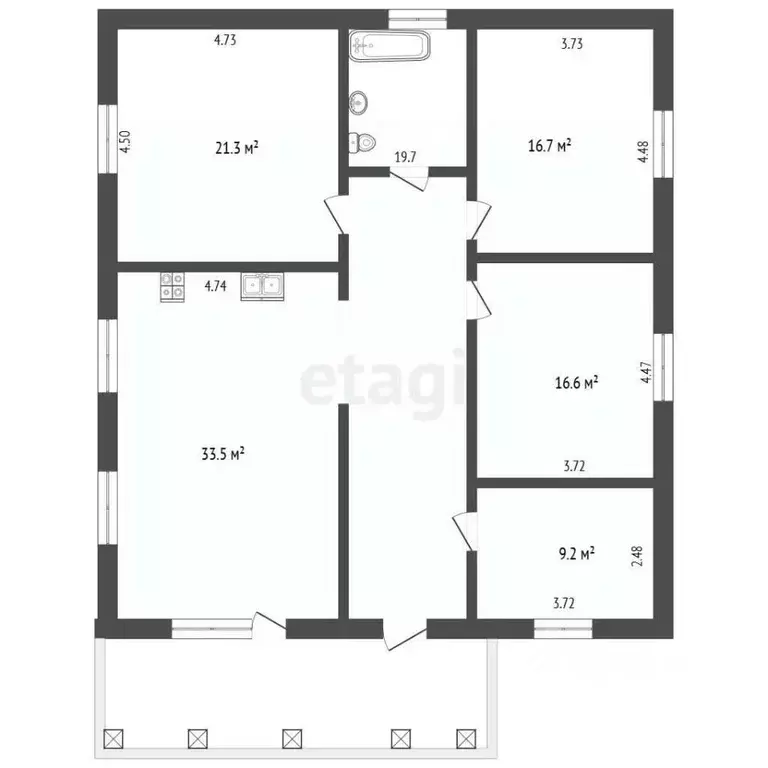 Дом в Московская область, Воскресенск городской округ, с. ... - Фото 2