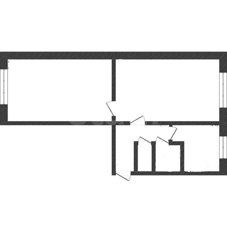 2-комнатная квартира: Кемерово, Инициативная улица, 81А (40 м) - Фото 1