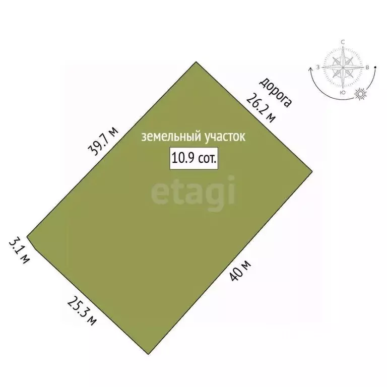 Участок в Ханты-Мансийский АО, Ханты-Мансийск Дорожник-3 СОТ, 48 ... - Фото 2