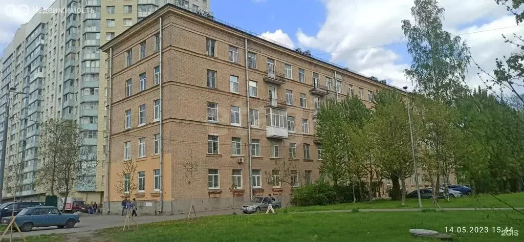 2-комнатная квартира: Санкт-Петербург, 2-й Рабфаковский переулок, 2 ... - Фото 0