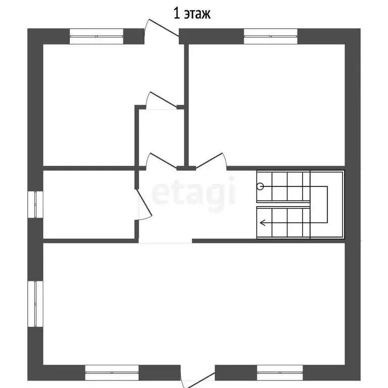 Дом в Калининградская область, Гурьевский муниципальный округ, посёлок ... - Фото 2