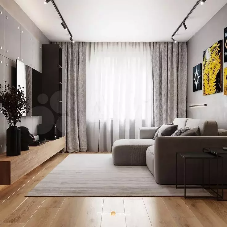 3-к. квартира, 90 м, 10/24 эт. - Фото 1