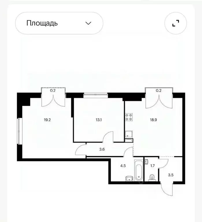 2-к кв. Москва Барклая ул., 6Ак1 (64.9 м) - Фото 2