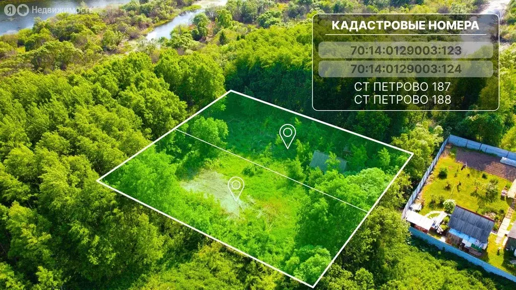 Участок в Томский район, СНТ Петрово, 197 (7 м) - Фото 2