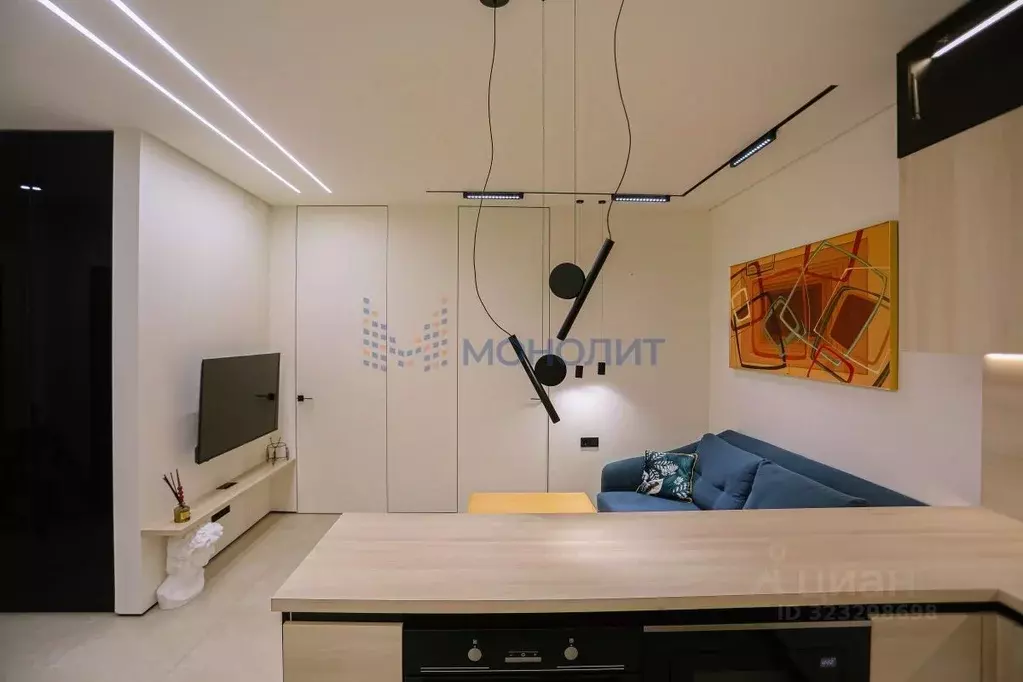 2-к кв. Нижегородская область, Нижний Новгород Славянская ул., 35 ... - Фото 2