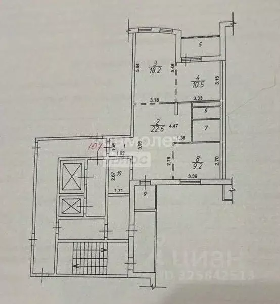 2-к кв. Московская область, Балашиха Кучино мкр, ул. Соловьева, 2 ... - Фото 0