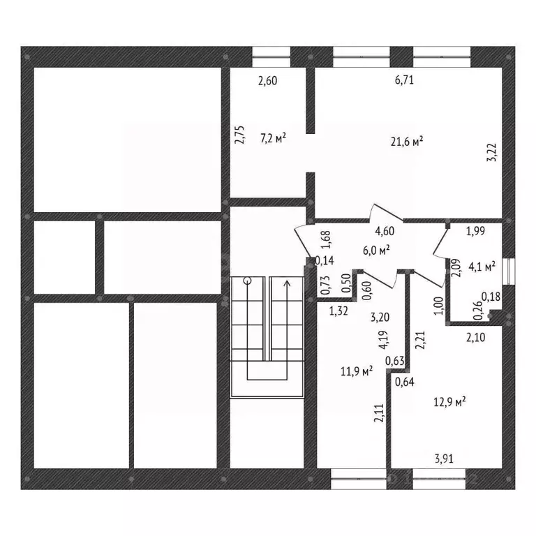 3-к кв. Башкортостан, Уфа пер. Спасский, 7 (59.1 м) - Фото 1