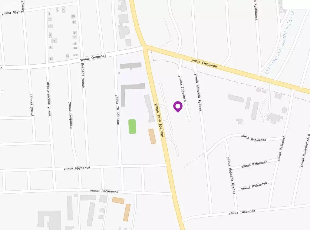 Участок в Калачинск, улица 70-й Бригады, 57 (5 м) - Фото 1