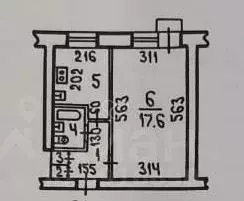 1-к кв. Волгоградская область, Волжский 13-й мкр, ул. Мечникова, 10 ... - Фото 2