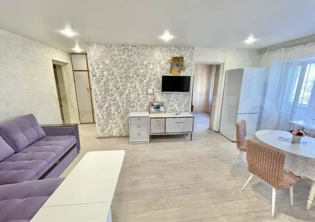 3-к. квартира, 55 м, 4/4 эт. - Фото 0