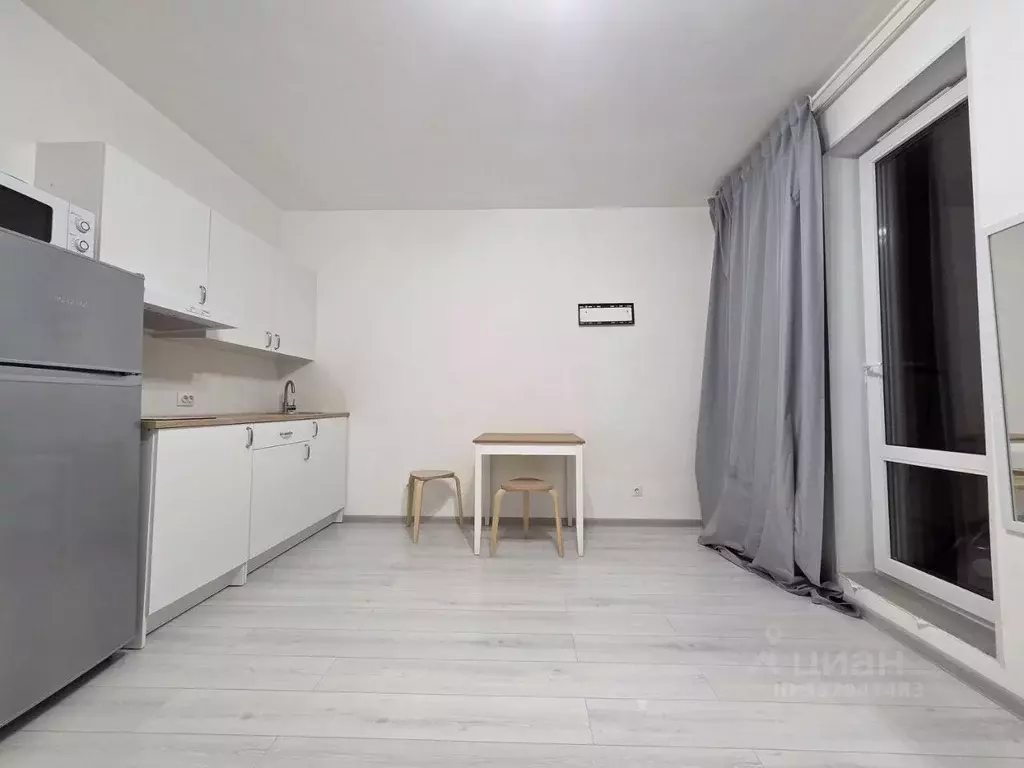 Студия Санкт-Петербург ул. Генерала Кравченко, 3к1 (24.1 м) - Фото 2