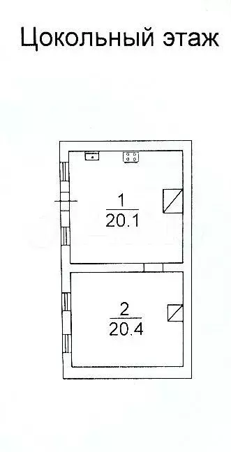 3-к. квартира, 64,5 м, 1/2 эт. - Фото 0