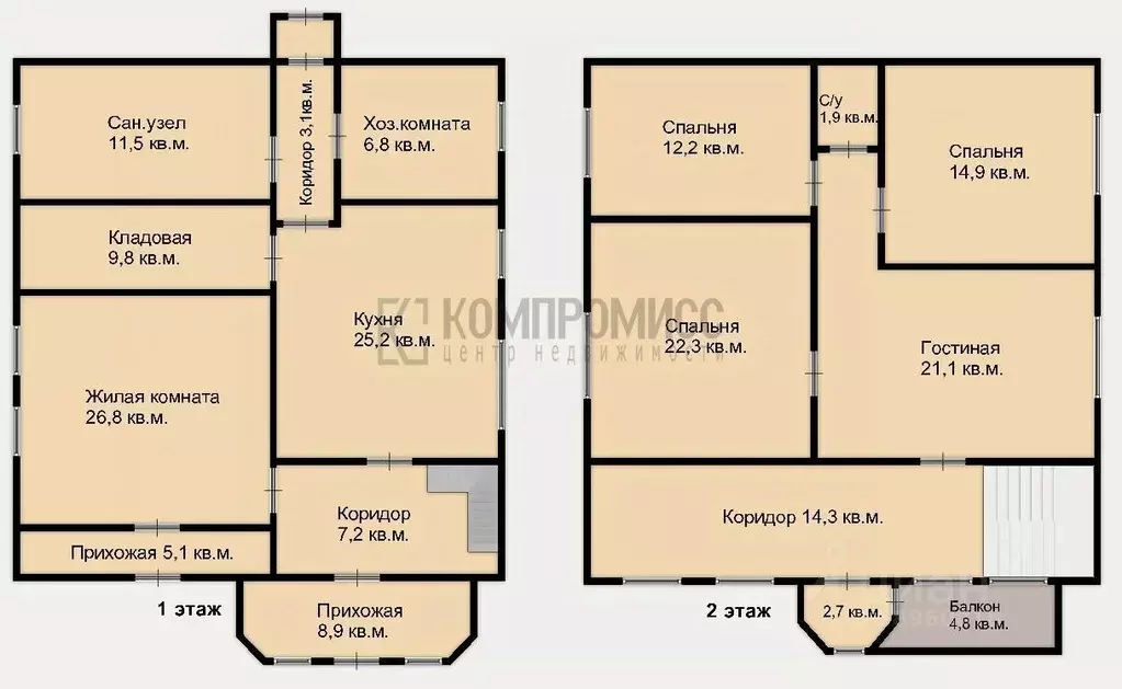Дом в Краснодарский край, Северский район, Ильское городское ... - Фото 1