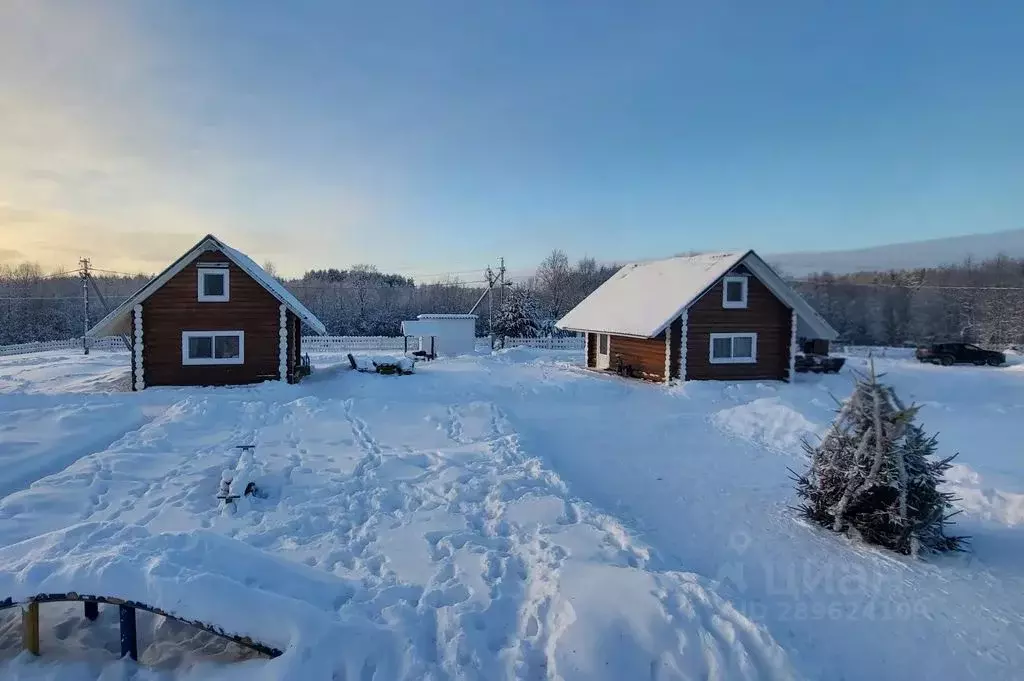 Дом в Ленинградская область, Подпорожский район, Винницкое с/пос, д. ... - Фото 1
