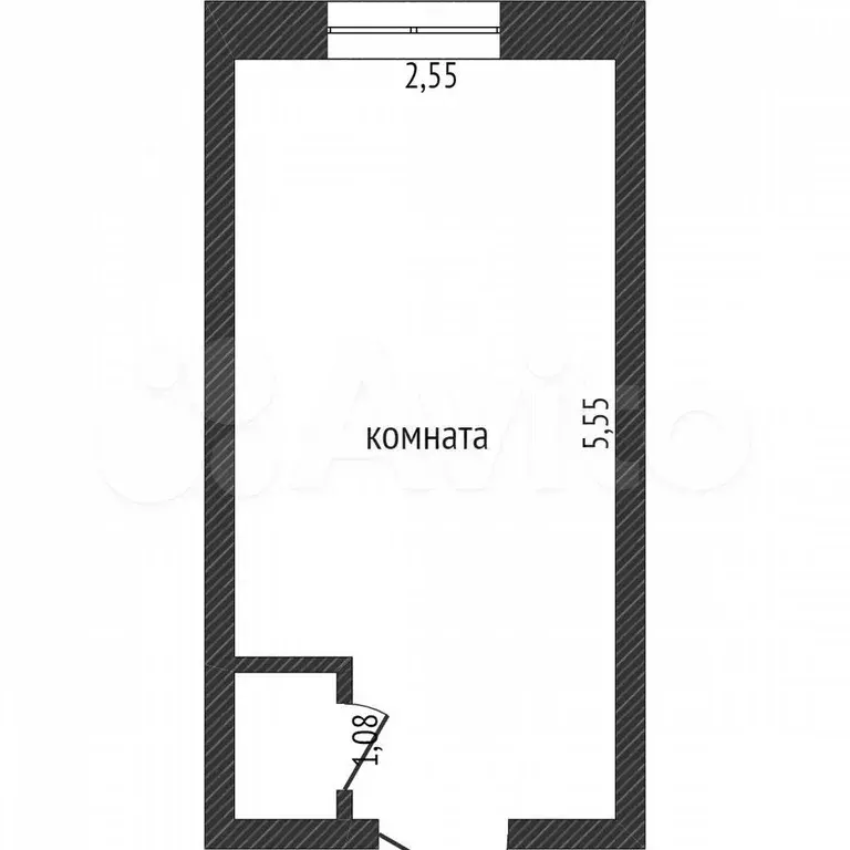 Квартира-студия, 15,6 м, 5/5 эт. - Фото 0