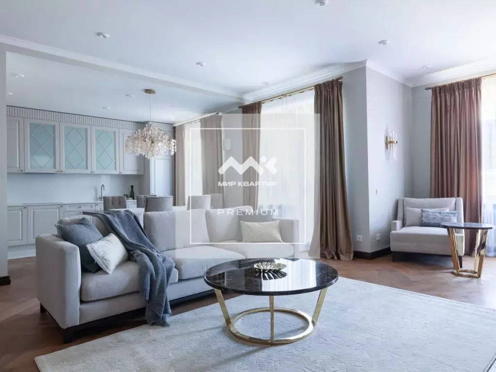 3-к кв. Санкт-Петербург Морской просп., 28 (130.0 м) - Фото 1