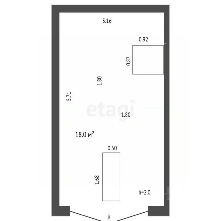 Гараж в Башкортостан, Стерлитамак ул. Сагитова, 1Г (18 м) - Фото 2