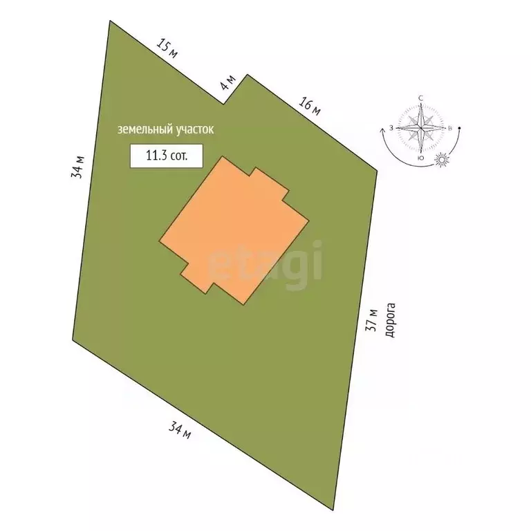 Дом в Крым, Ялта муниципальный округ, Симеиз пгт  (445 м) - Фото 2