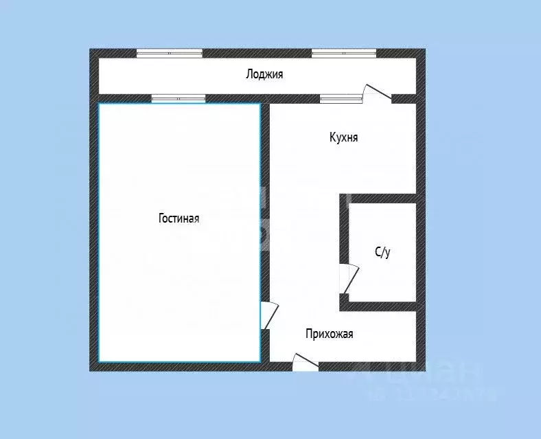 1-к кв. Дагестан, Махачкала ул. Габитова, 10 (40.0 м) - Фото 2